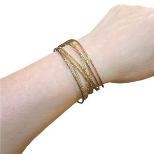 Elegant Gold-Tone Bracelet